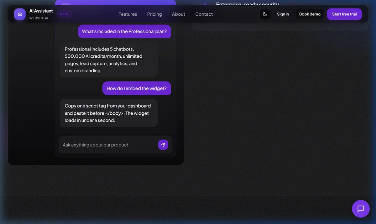 AI Assistant Screenshot 3