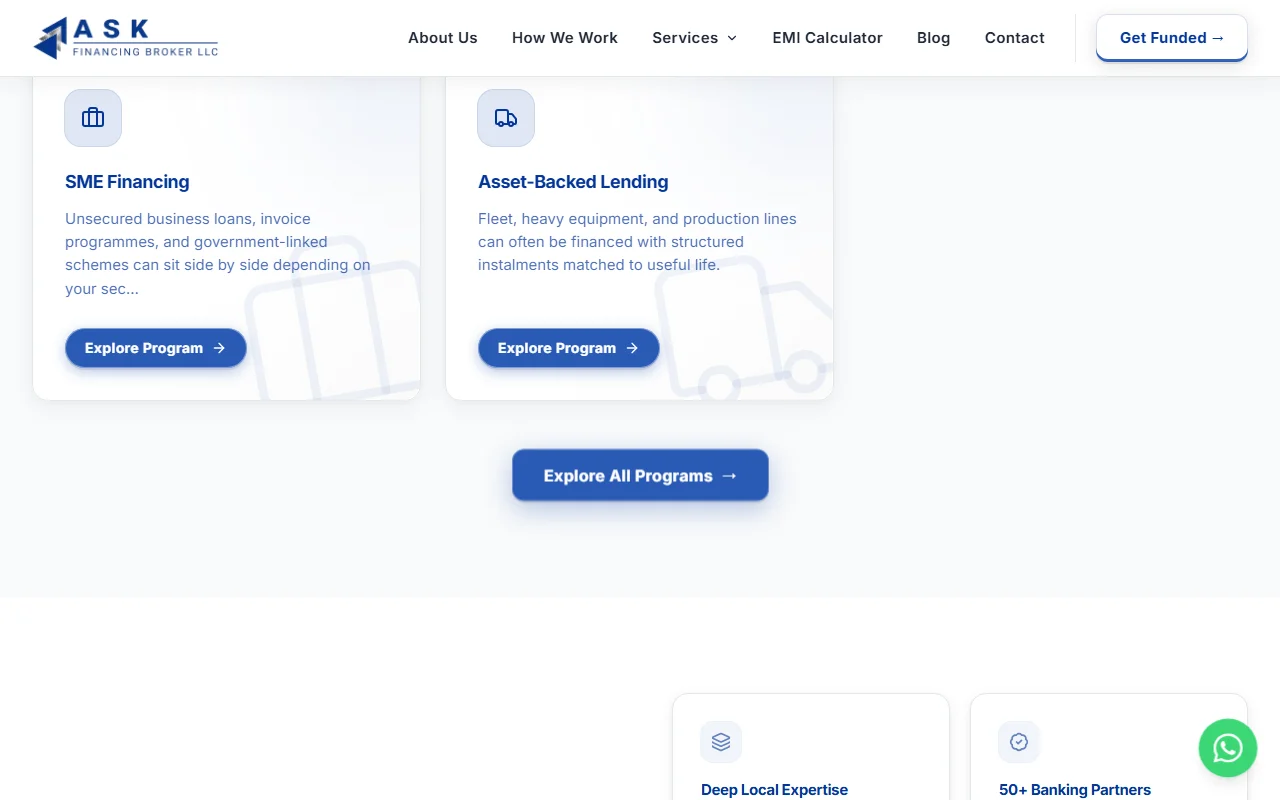 AskMoney website screenshot 3