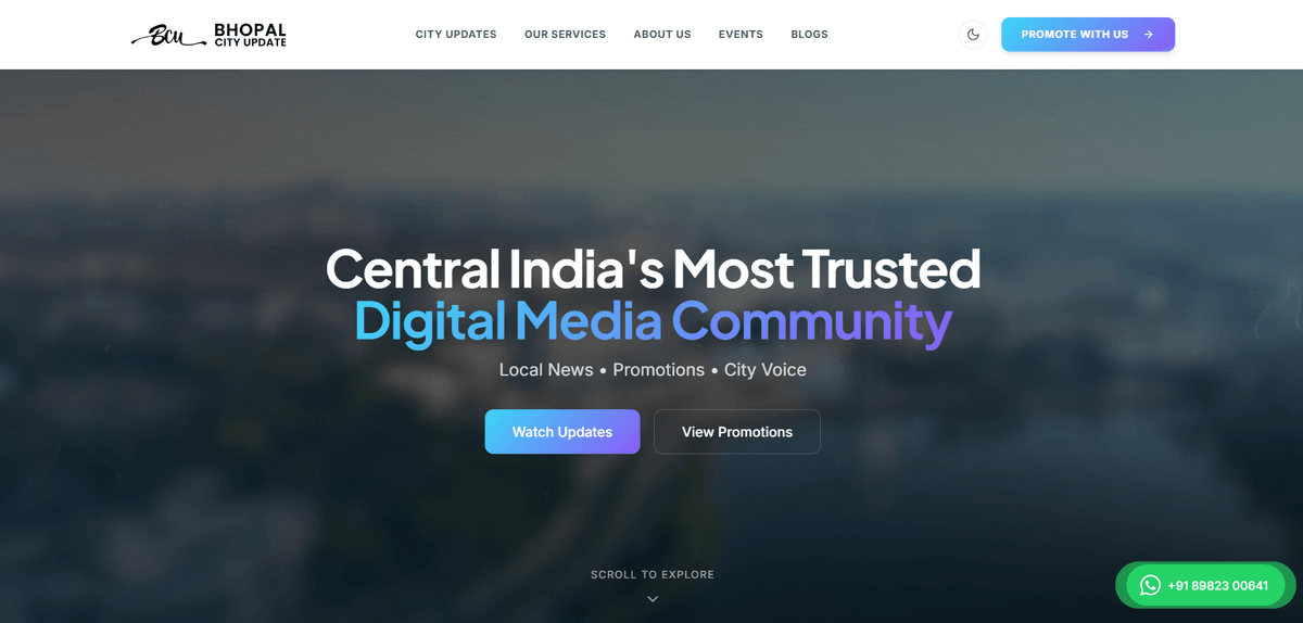 Bhopal City Update Screenshot 1