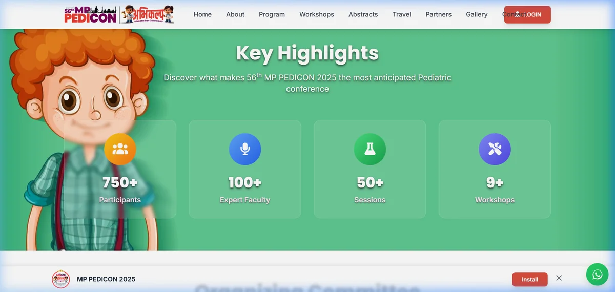 Bhopal Pedicon Screenshot 2